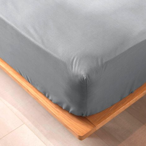 Douceur-dinterieur Biolina Copriletto in Cotone Bio Grigio 140x190 cm