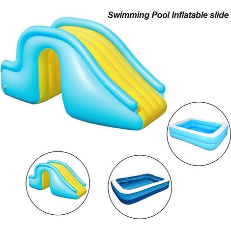 Toboggan aquatique gonflable pour piscine, accessoires de piscine d'été, jouet aquatique pour enfants, pour l'extérieur et l'intérieur (1/5)