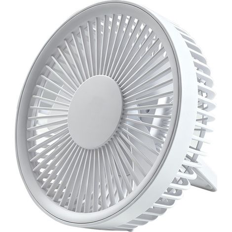 Ventilateur Portable LED Rechargeable pour Camping – 3-en-1 : Suspension, Accroche et Pose – Mini Ventilateur USB avec Lampe de Nuit – Idéal pour Tente, Jardin et Voyage (1/2)
