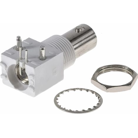 Connecteur BNC pour circuit imprimé, isolé (1/3)
