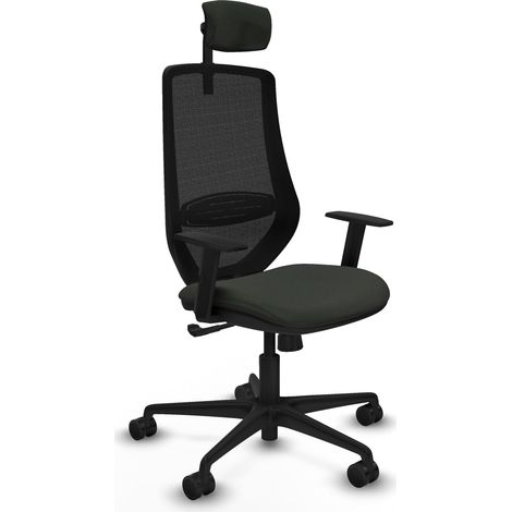 Silla de Oficina Piqueras y Crespo D036N2W Negro