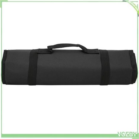 Sac à outils en rouleau - FAFEICY - Pliable - Noir - Polyester - Plusieurs poches, fond épaissi (1/5)