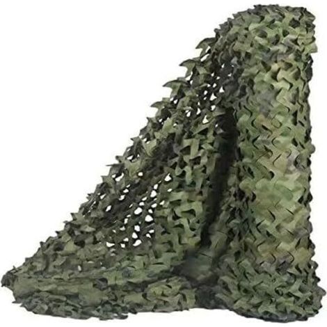 Rouleau de filet de camouflage grand format – protection solaire idéale – camouflage jungle – 1,5 m x 3 m (1/5)