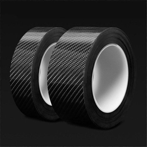 Rouleau surdimensionné de 10 cm x 10 m en fibre de carbone 3D pour vitre de voiture, autocollant de garniture, revêtement, style automobile, imperméable, beauté Eleven (1/4)