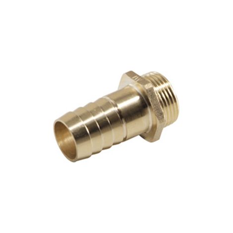 RACCORD TUYAU LAITON FILETÉ 14mm - 1/2''
