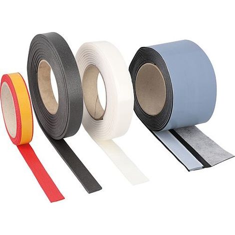 Bande d’étanchéité pour baignoire Secure Set (Lxl) 3,6m x 7,5cm avec bande d’insonorisation, bande protection et rallonges (1/2)
