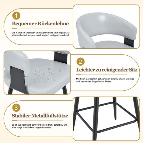 Fauteuil de salle à manger moderne rembourré avec dossier et accoudoirs, chaise minimaliste pour maison, cuisine, hôtel, showroom, style vintage des années 50 (1/5)