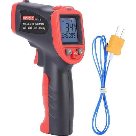 WT323D 50℃-850℃ Handliches berührungsloses digitales Infrarot-Thermometer (IR) Temperaturmessgerät
