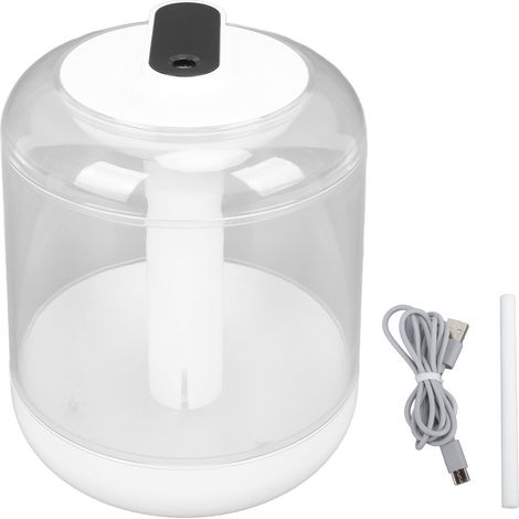 Diffuseur d'aromathérapie 1000ml, brumisateur fin pour humidifier chambre, bureau, maison, blanc - Modèle KC 019 (1/5)
