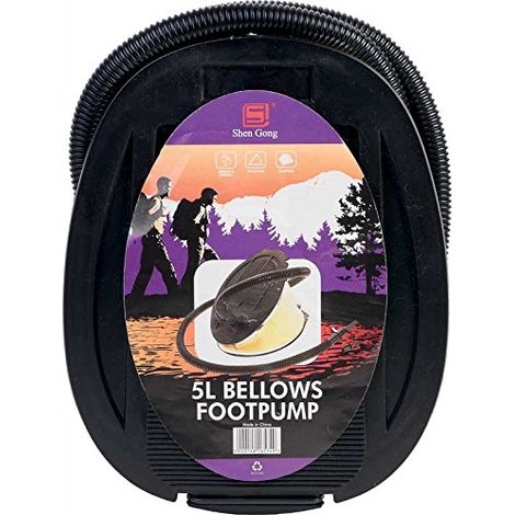 WDK PARTNER POMPE À AIR NOIR 22 X 7 X 28 CM 5 L W2020AP-5
