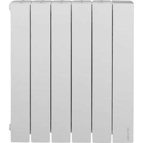 Atlantic – Radiateur électrique panneau rayonnant 500 W – Résistance thermo-plongée – Thermostat numérique – Support mural inclus (1/4)