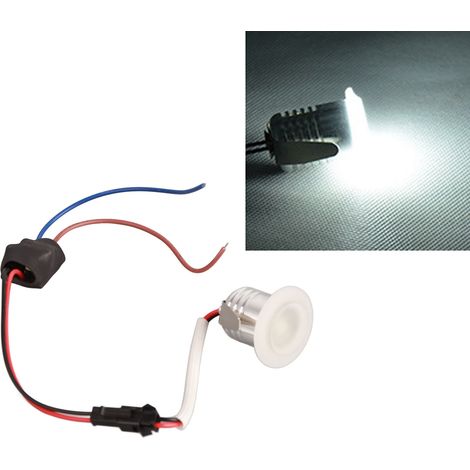 Mini spot encastré rond professionnel à LED pour plafond, idéal pour salon et salle à manger. AC85-265V, lumière blanche positive 6000K. (1/5)