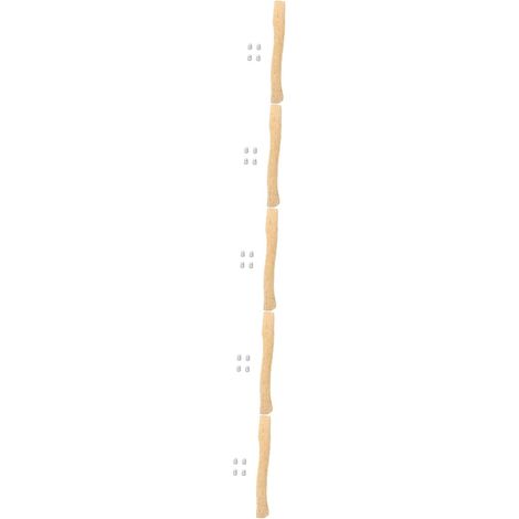 5 Ensembles De Manche En Bois Manche De En Bois Remplacer La Poignée Poignée En Bois Pour Poignée Pour Accessoire De En Bois Remplacements De (1/5)