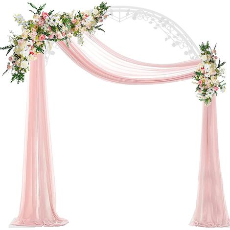 Unho – Arche de jardin 2.5 x 2.1m – Grande arche de ballon fleur en métal – Idéale pour cérémonies et événements extérieurs