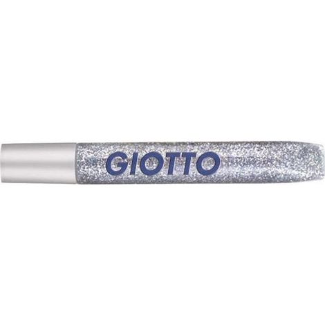 Glitter Glue Giotto 10.5Ml. Argento X20 (1/2)