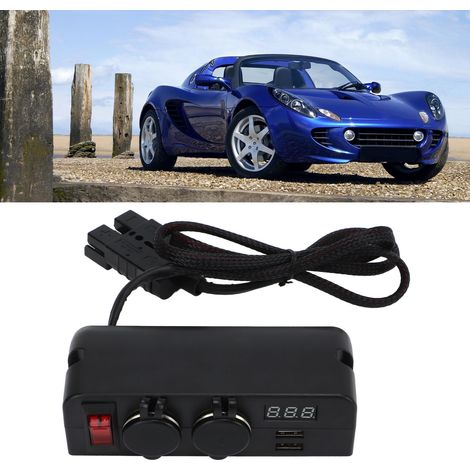 Connecteur Anderson 50A 600V pour chargeur de voiture, interface USB avec affichage numérique, disjoncteur (AOC4100A) (1/5)