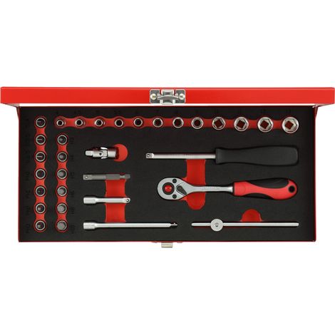 GEDORE red R49004033 Steckschlüssel-Satz 1/4" 4-13mm 32-teilig (1/5)