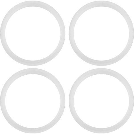 Lot de 4 joints toriques à lèvres de 34 mm, joints de bonde pour évier, bonde de lavabo, bonde de vidange à clapet (1/5)