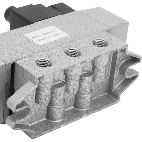 Électrovanne à trois positions et cinq voies, électrovanne double G1/4" K35D2H-8AC110V (1/5)