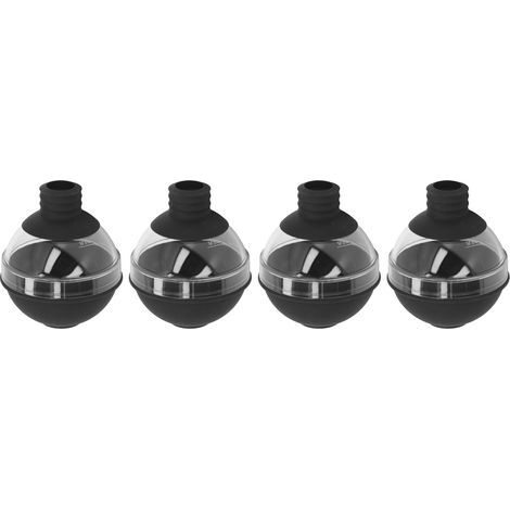Moule à boules de glace en Silicone, 4 pièces, sphère Cube pour Cocktails, Bourbons, boissons, diamètre 6cm (1/5)