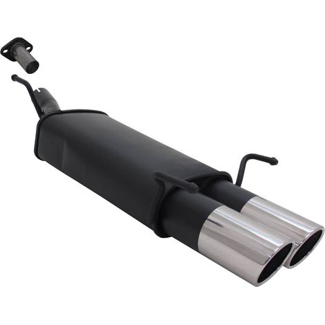 Silencieux Echappement Opel Astra G Berline 98/04 - 2x90mm SR-27672758
