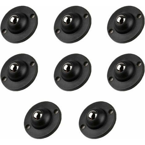 Roulettes auto-adhésives 35mm – Acier inoxydable 304 – Charge max 10kg – Glisse silencieuse à 360° – Lot de 8 pour meubles et rangement (1/5)