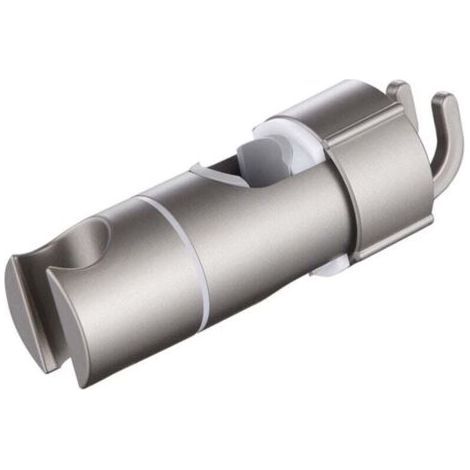 (Gris)Support de douchette 16-27MM à Diamètre Réglable chromé