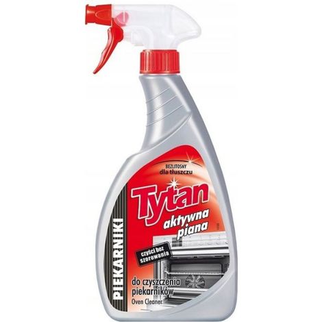 Nettoyant Pour Four - Spray À Mousse Active - Pour Taches De Graisse Et Résidus Cuisinés - 500 ml
