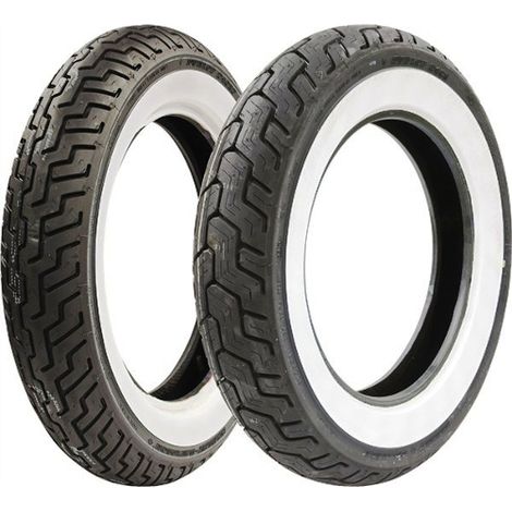 Pneumatico Dunlop MT90B16 D402 72H TL WWW Bianco Laterale Harley-Davidson Anteriore DOT 20/2025