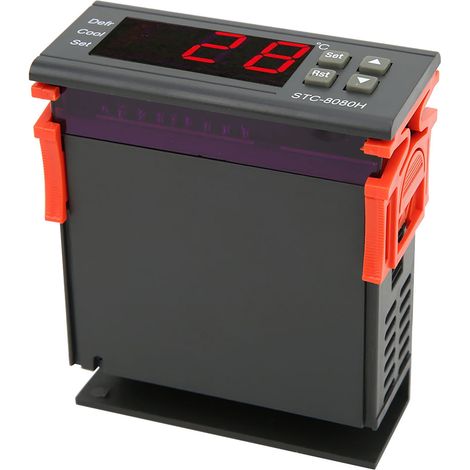Temperaturregler STC 8080H für automatisches Abtauen – Übertemperaturalarm (1/5)