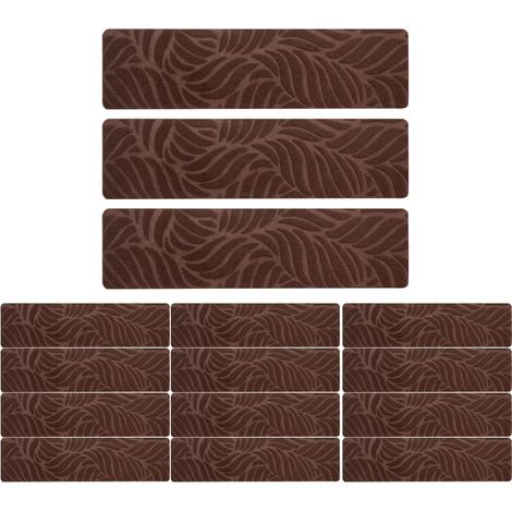 Revêtement d'Escalier Moquette - 15 Pièces Adhésifs à (1/5)