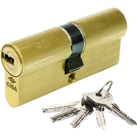 Asix Cylindre 30x40 Laiton Came Courte 1.0e300.12.0.00sz.C5 Cisa - CISA (1/2)