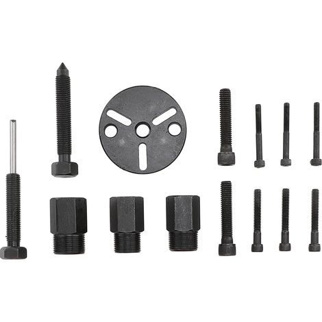 Kit de retrait d'embrayage de compresseur AC, 14 pièces, extracteur d'installation polyvalent antirouille pour FS6 C171 6P 148