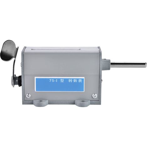 Compteur de tours rotatif mécanique à 5 chiffres, réinitialisable, 75-I