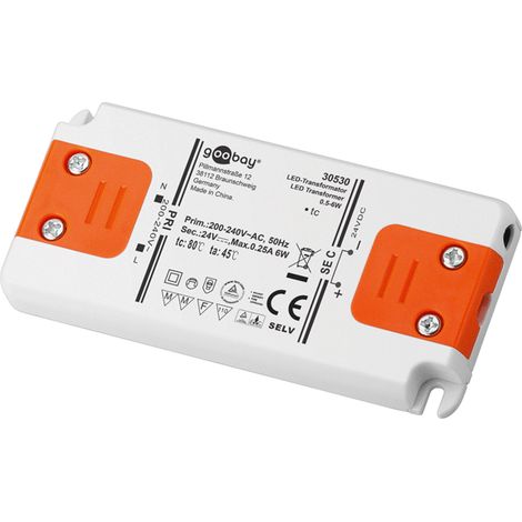 Alimentation LED 230VAC-24VDC 0-6W slim (1/5)