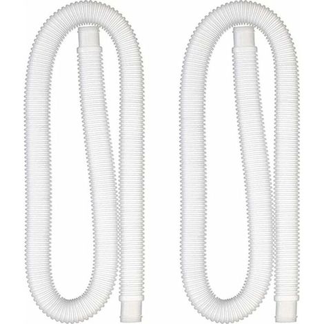 Tuyau de piscine, tuyau de rechange pour piscine, tuyau de rechange pour piscine, compatible avec les pompes INTEX 2 pièces, Ensoleillé (1/5)