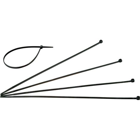 Kopp 328404090 Serre-câble 300 mm 4.8 mm noir résistant aux intempéries 50 pc(s)