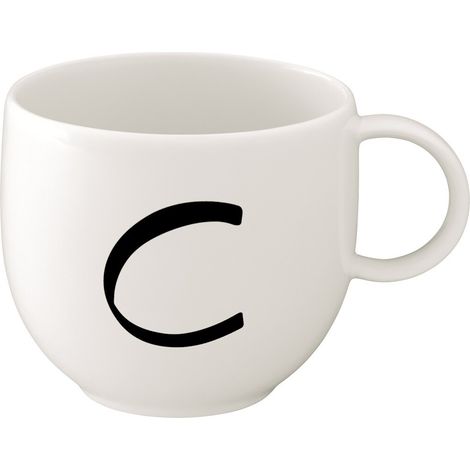 Villeroy & Boch Becher mit dem Buchstaben C