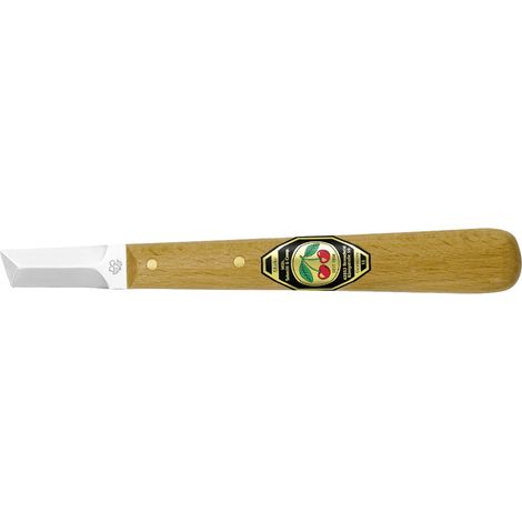 Kirschen Kerbschnitzmesser Schnitzmesser Weißbuchenheft dreischneidig 3361000