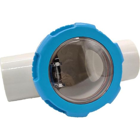Valve Anti-Retour - 63 mm - Pour Piscine - Transparente - À Installation Simple - 1 Pièce (1/5)