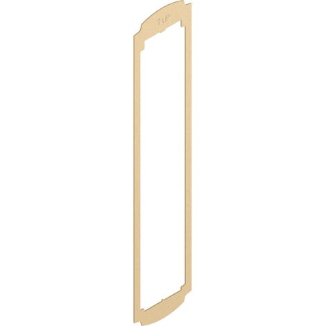 VIMAR - 41684 Adattatore per placca Flat 4M ottone