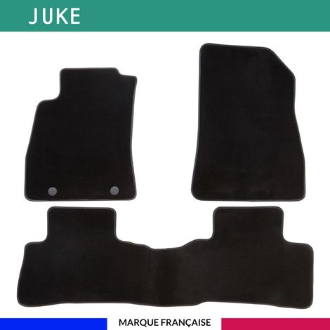 Tapis de voiture - Sur Mesure pour JUKE (2010 - 2019) - 3 pièces - Tapis de sol antidérapant pour automobile (1/4)