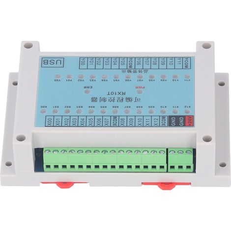 Automate programmable PLC multi-voies carte contrôle industriel pour électrovanne relais temporisé 12-24V (1/5)