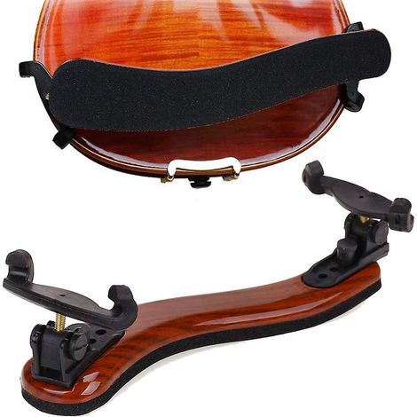 violon Rglable En Bois Massif Avec Paule Pliable Pour Violon 3/4 4/4 Et Alto 200 X 60 X 45mm/7.87 X 2.36 X 1.77" Violin Shoulder Rest (1/5)