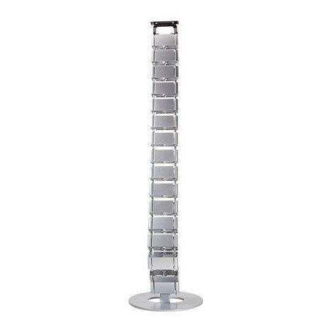 LogiLink KAB0065 - Plateau de câbles - Bureau - Argent - Synthétique ABS - 68 mm - 28 mm (1/3)