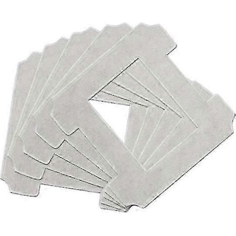 S'applique à 12 pièces compatibles avec l'aspirateur à vitres Ecovacs Winbot W1-W1 Pro : lingettes de nettoyage de rechange ( ) (1/4)