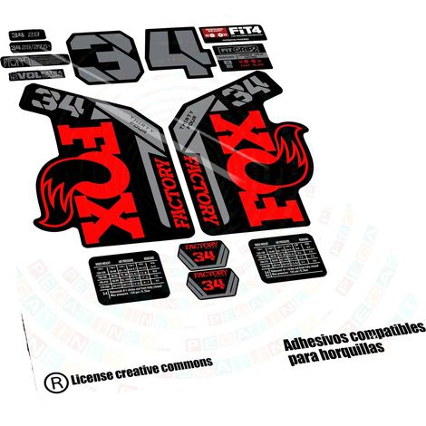 Pegatinas para tenedores, diseño personalizable, vinilo resistente, rojo fluorescente. (1/2)