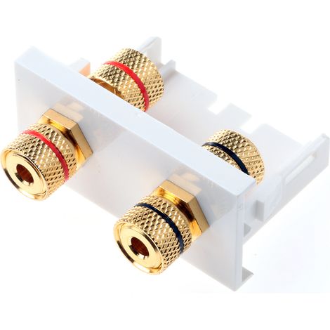 Prise Double Douille banane Femelle ( Prix pour 1 ) (1/2)