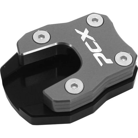 (Titane) Rehausse de béquille latérale CNC pour moto, compatible avec HONDA PCX125 PCX150 PCX 125 150 2018 2019 2020 2021 maxpower (1/4)