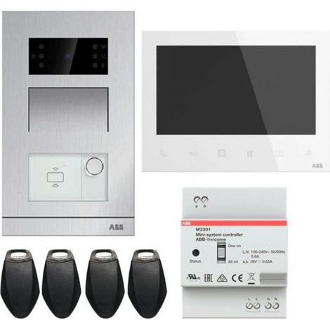 ABB Kit Monofamiliare Monitor 7 da parete - WLK501B